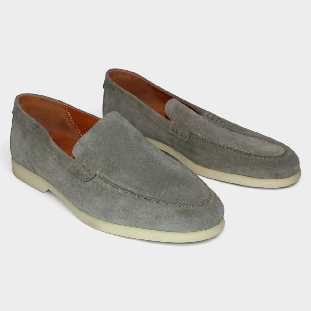 ECCO Citytray Lite Men’s 42 US 8-8.5 Vetiver Green Suede Loafers